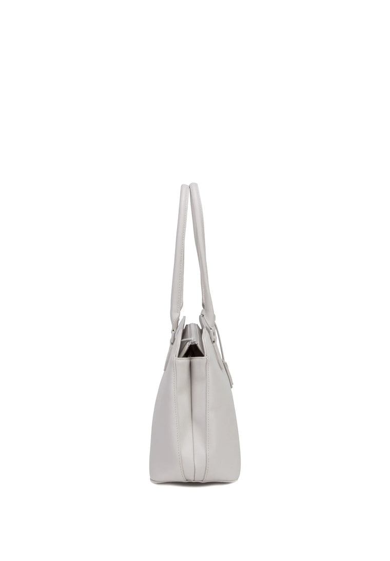 Nour Shoulder Bag cream angle 01