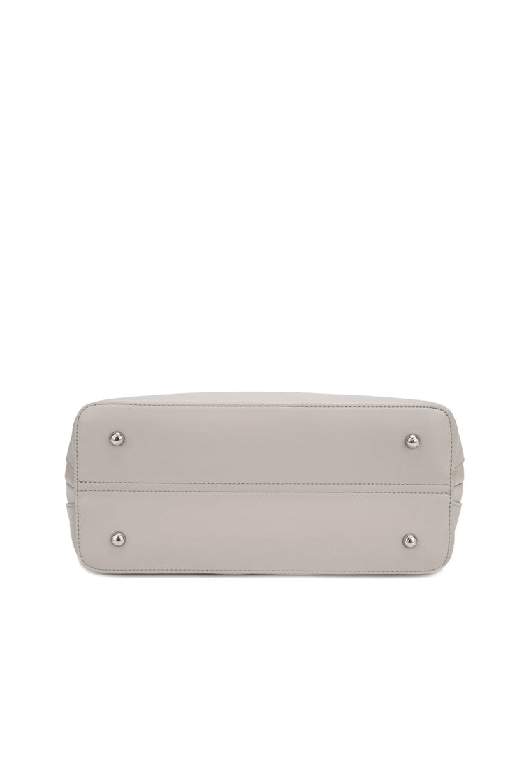 Nour Shoulder Bag dark taupe angle 01