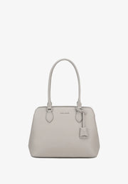 Nour Shoulder Bag dark taupe angle 02
