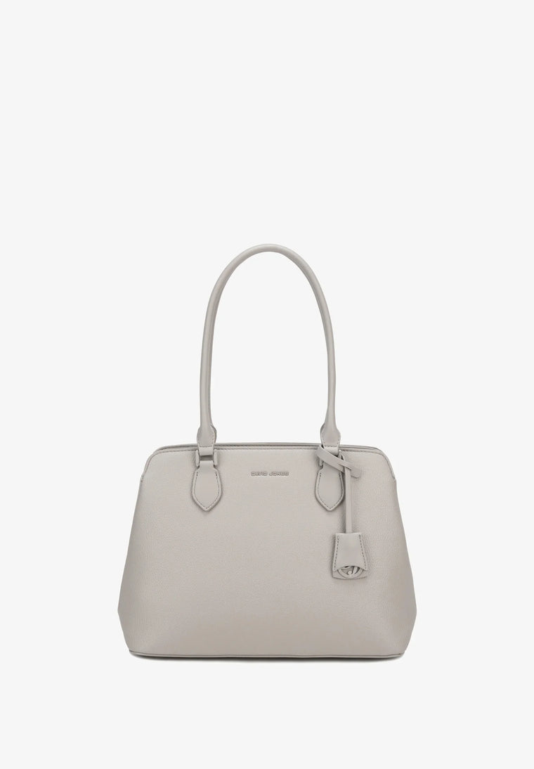 Nour Shoulder Bag dark taupe angle 02