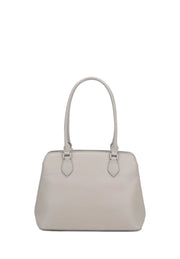Nour Shoulder Bag dark taupe angle 03