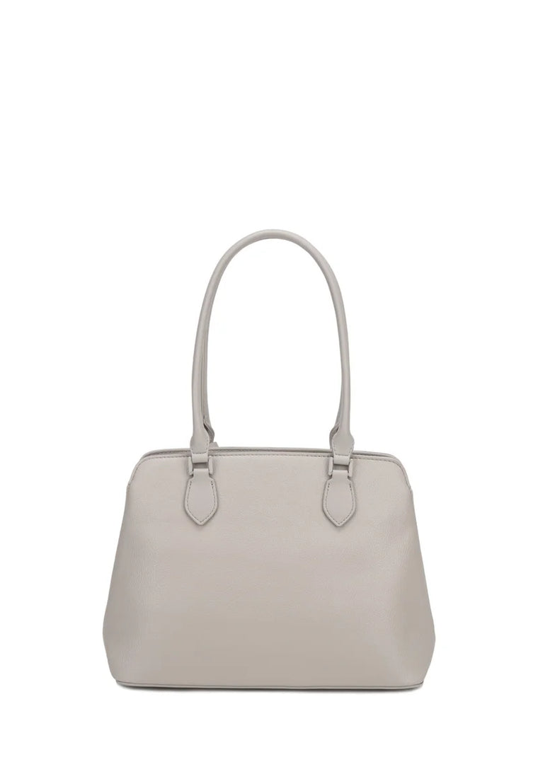 Nour Shoulder Bag dark taupe angle 03