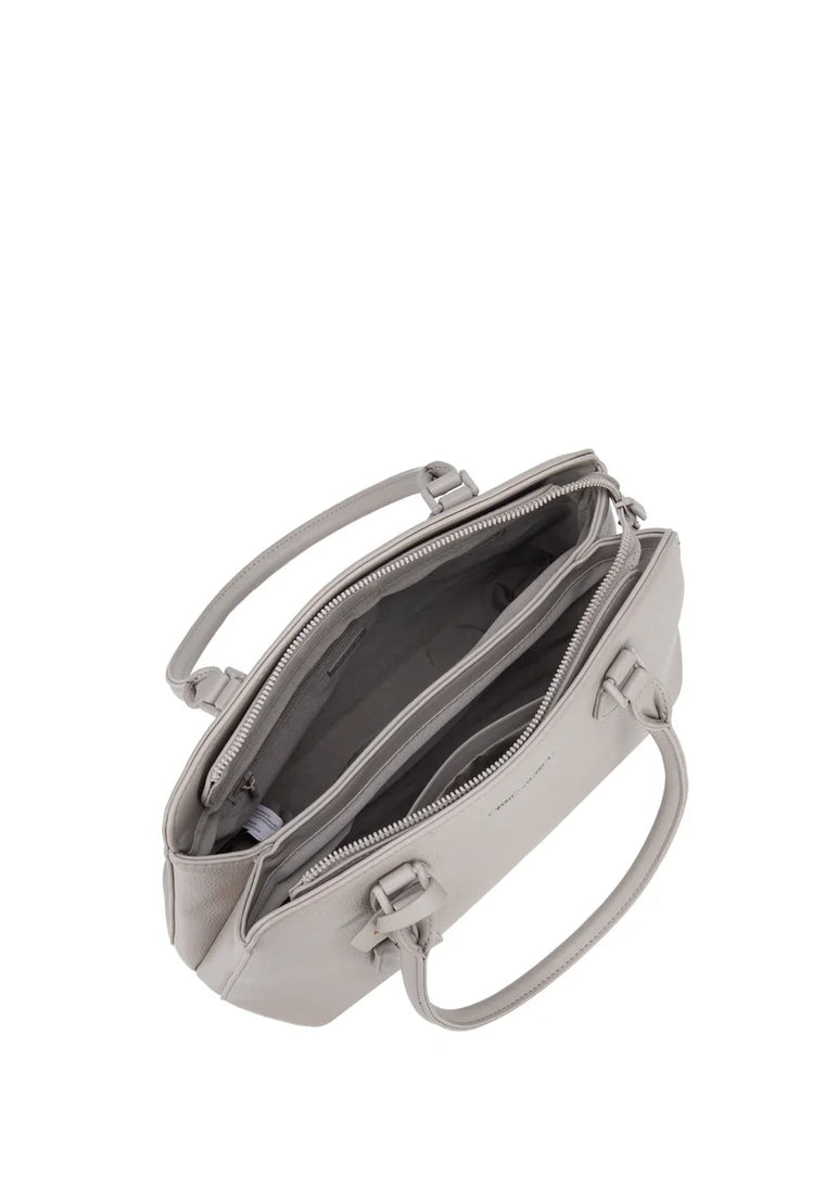 Nour Shoulder Bag dark taupe angle 04