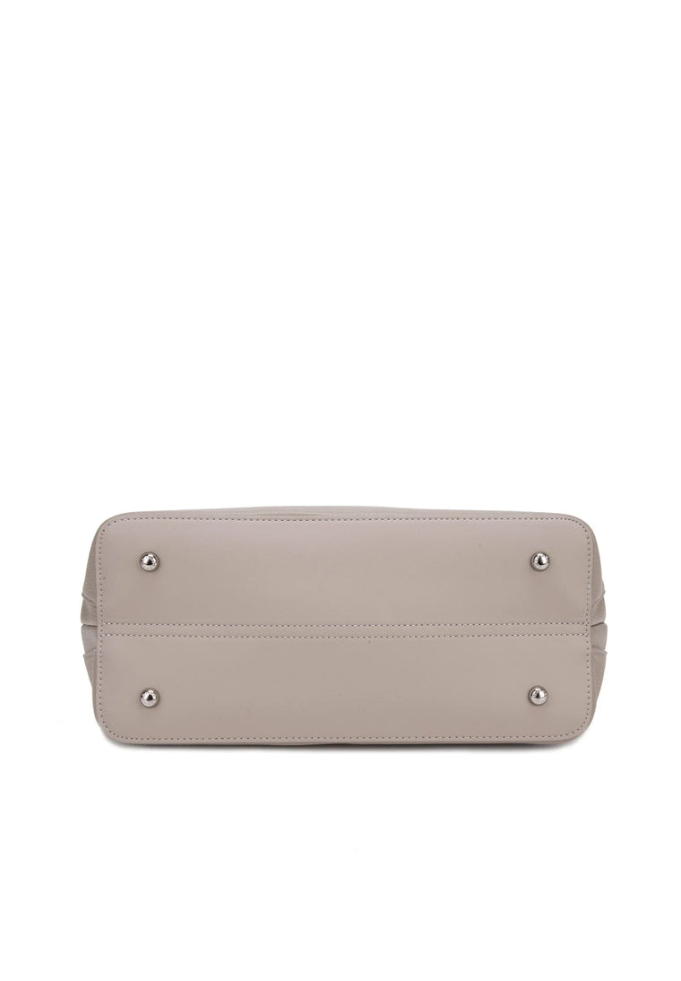 Nour Shoulder Bag light taupe angle 02