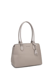 Nour Shoulder Bag light taupe angle 06