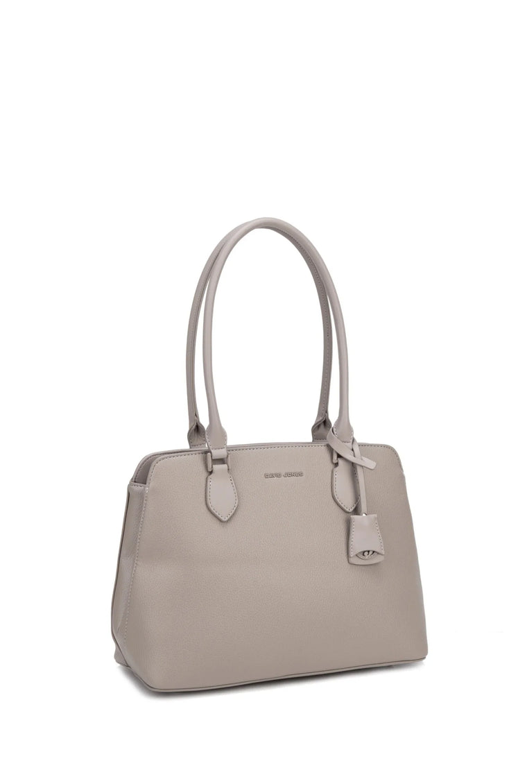 Nour Shoulder Bag light taupe angle 06